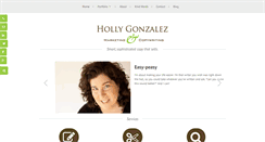 Desktop Screenshot of hollygonzalez.com
